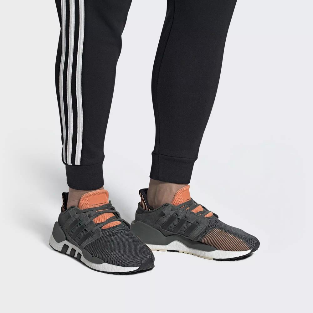 Adidas EQT Support 91/18 Tenis Verdes Para Hombre (MX-84846)